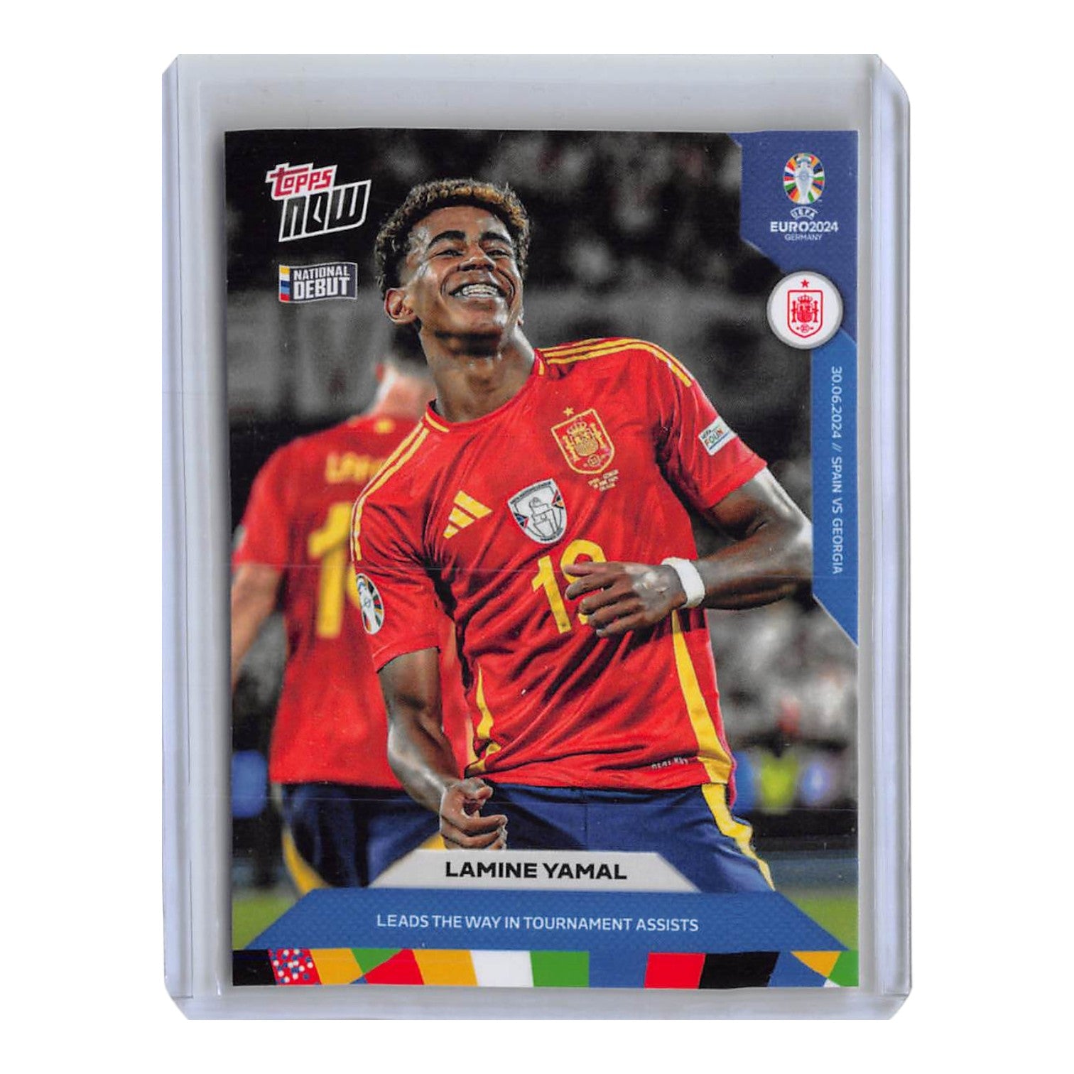 2024 Topps Now UEFA Euro - [Base] #038 - Lamine Yamal /5820