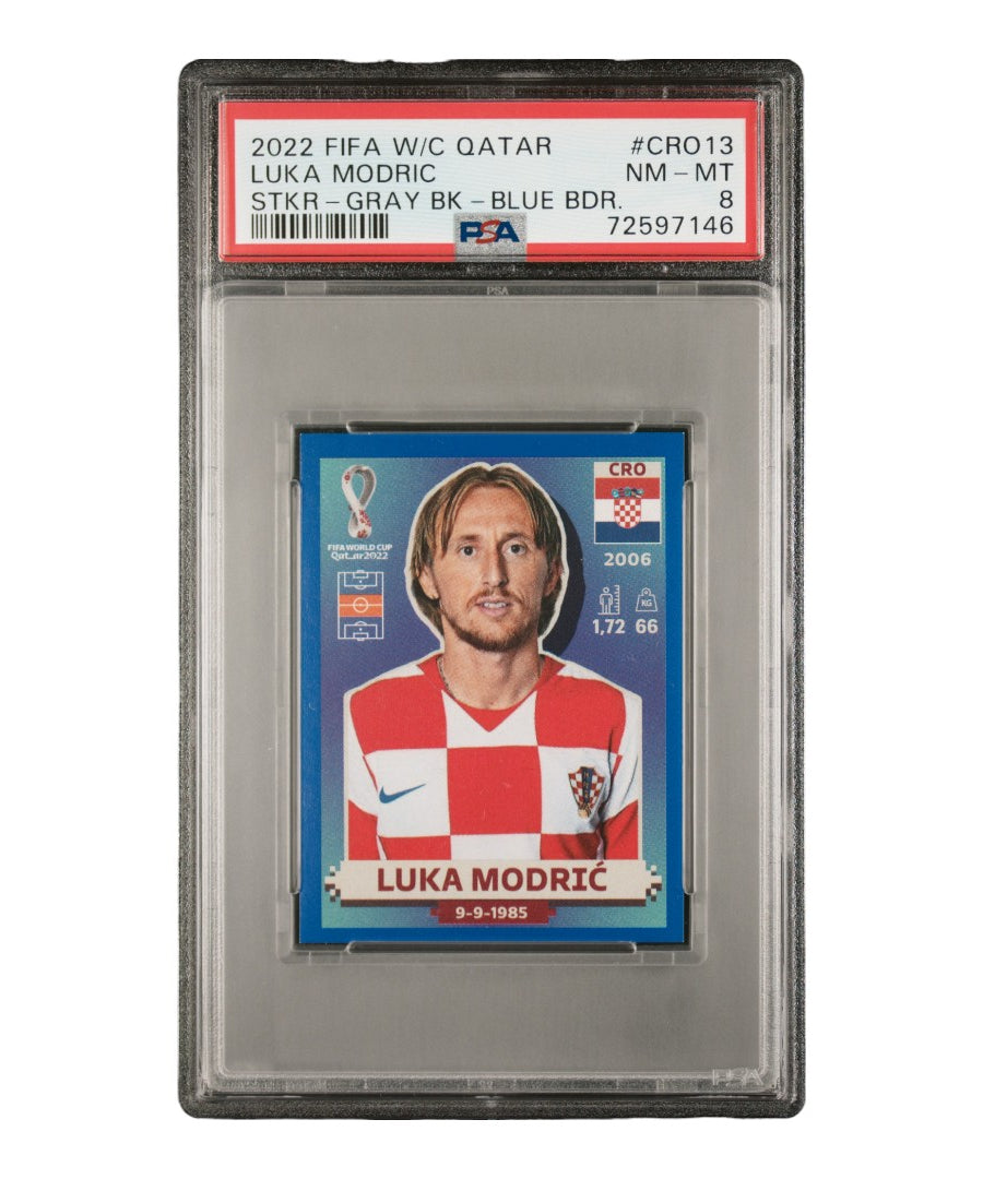 2022 Panini Fifa World Cup Qatar Stickers Luka Modric #CRO13