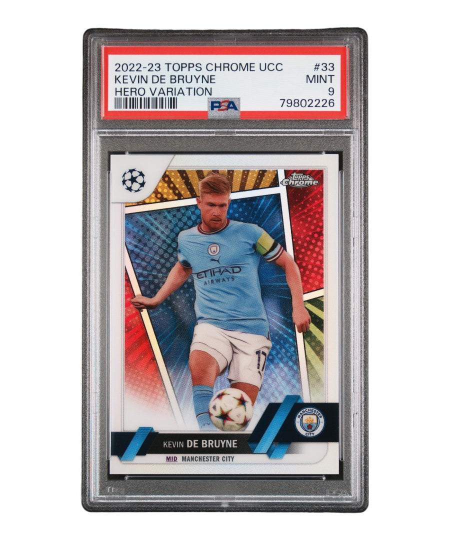 2022-23 Topps Chrome Uefa Club Competitions Kevin De Bruyne #33