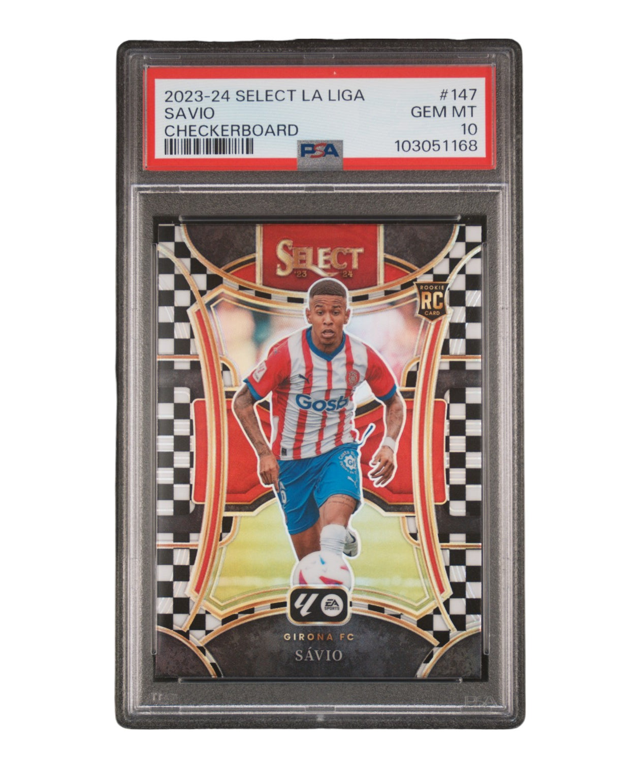 2023-24 PANINI SELECT LA LIGA 147 SAVIO CHECKERBOARD