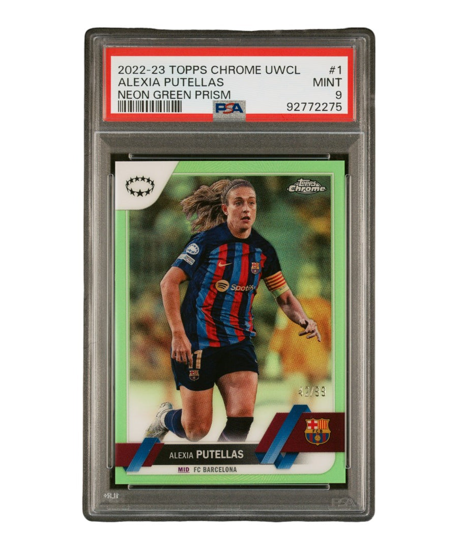 2022-23 Topps Chrome Uefa Women's Champions League Alexia Putellas #1